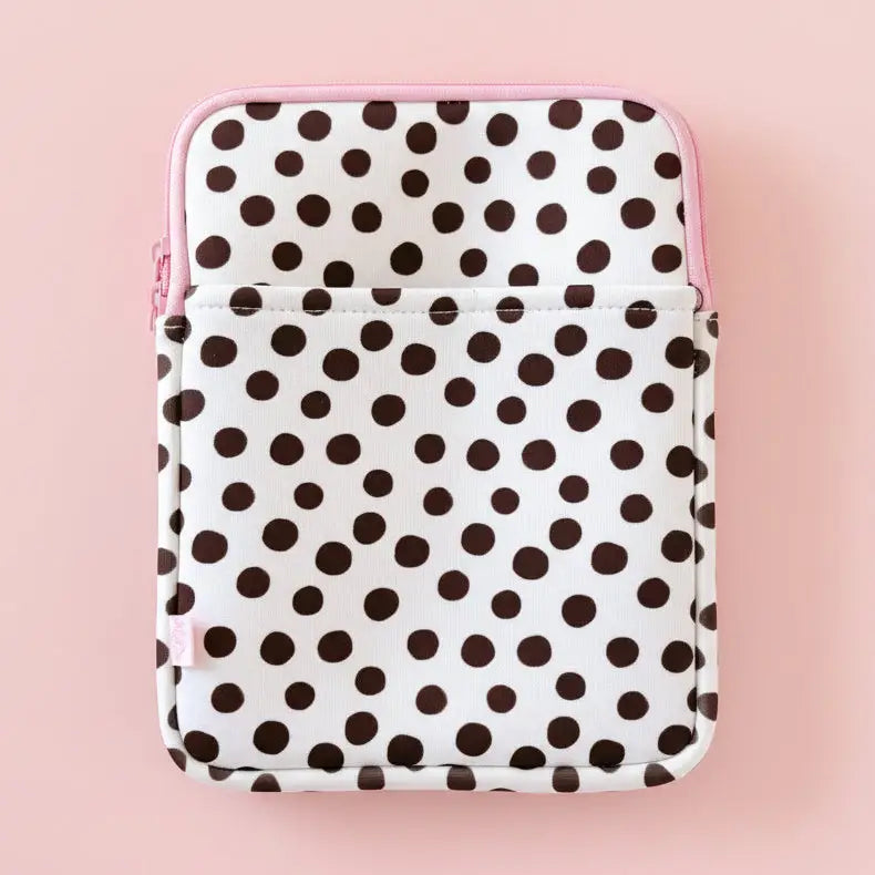 Book / Kindle Sleeve - Polka Dot