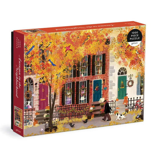 Autumn in the Neighborhood / jigsaw puzzle