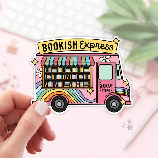 Bookish Express Bus / sticker