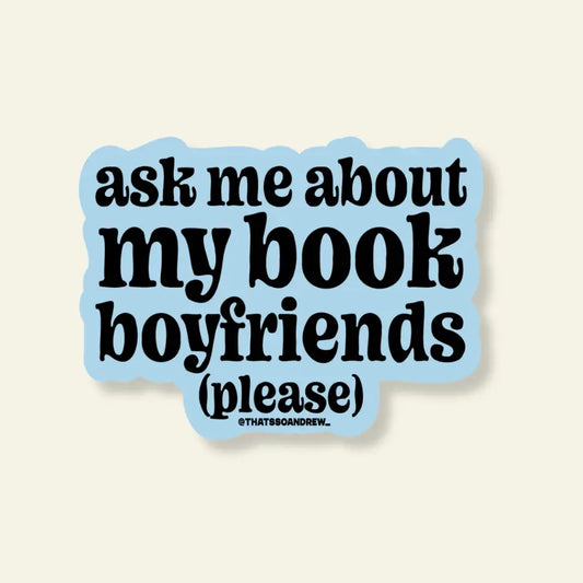Book Boyfriends (please) / sticker