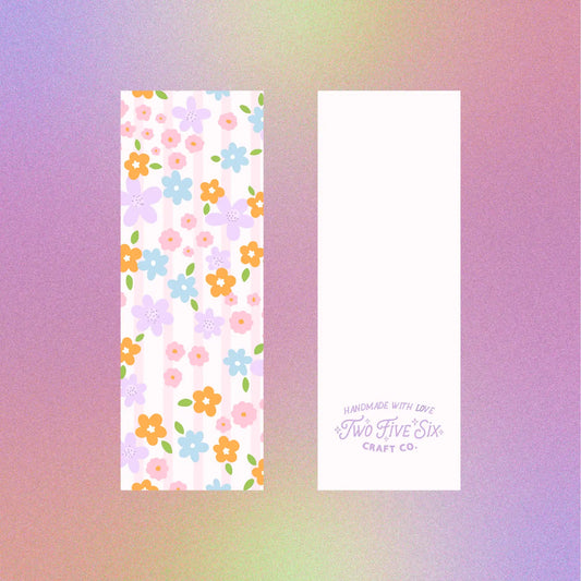 Petals & Plot Twists / bookmark