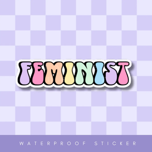 FEMINIST / sticker