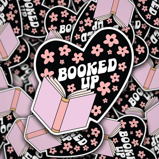 Booked Up / sticker