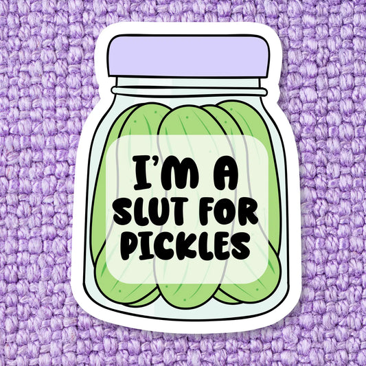 Pickle Slut / sticker