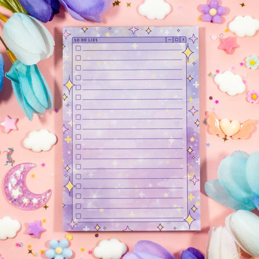 Sparkle To Do List Pad