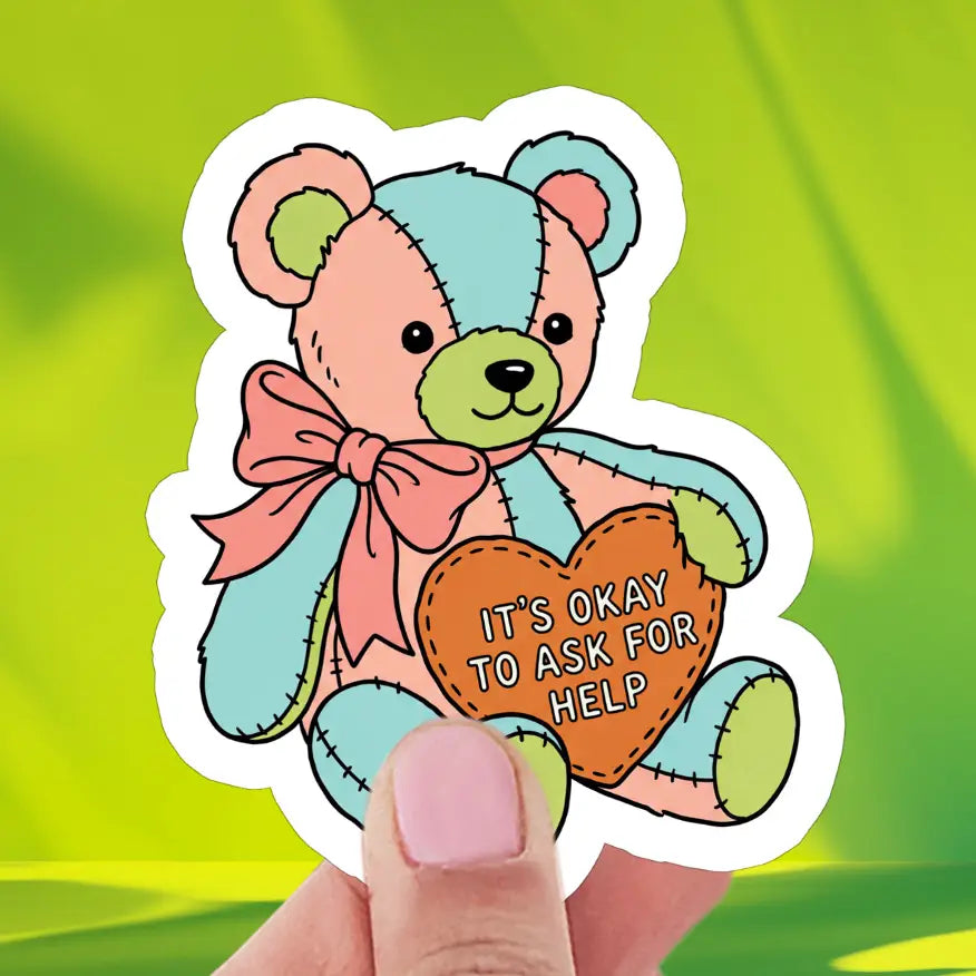 It's Okay Bear / sticker