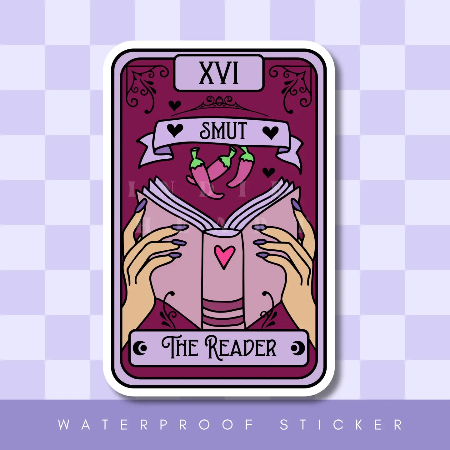 Spicy Reader Tarot / sticker