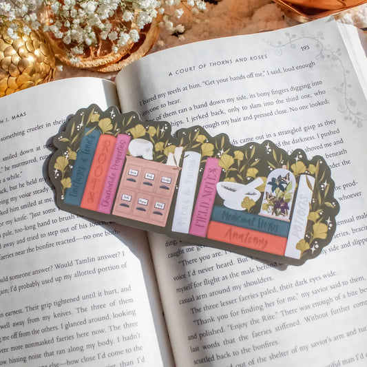 Apothecary Bookshelf / bookmark