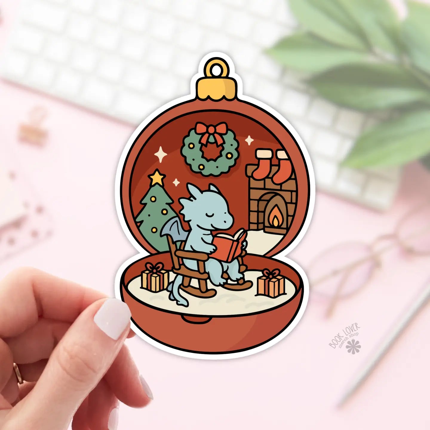 Dragon Ornament / sticker
