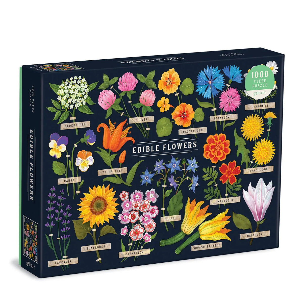 Edible Flowers / jigsaw puzzle