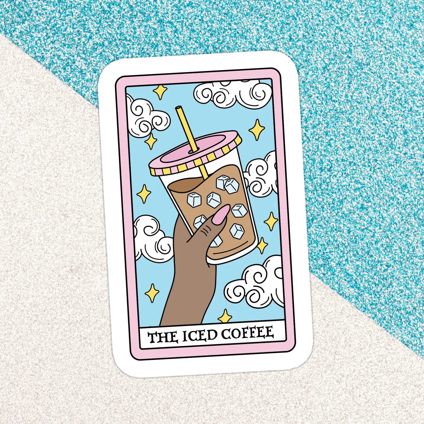 The Iced Coffee Tarot / sticker
