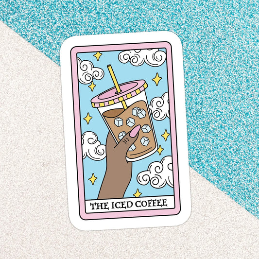The Iced Coffee Tarot / sticker