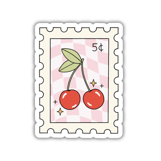 Cherry Stamp / sticker