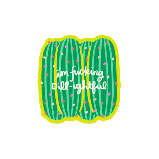 Dill-ightful / sticker