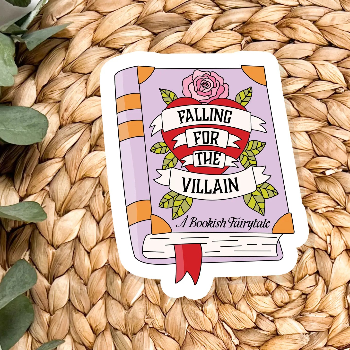 Bookish Villain Fairytale / sticker