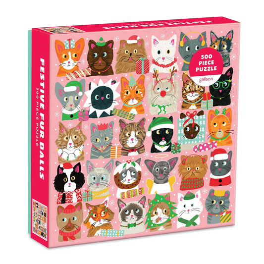 Festive Furballs / jigsaw puzzle