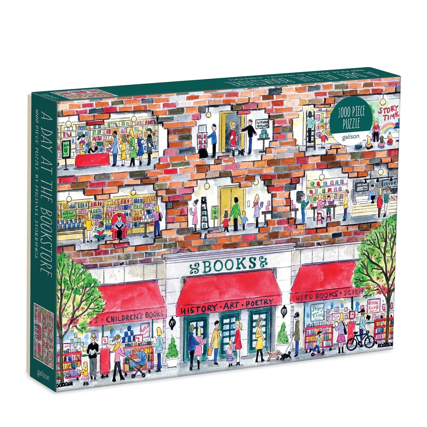 A Day at The Bookstore / jigsaw puzzle