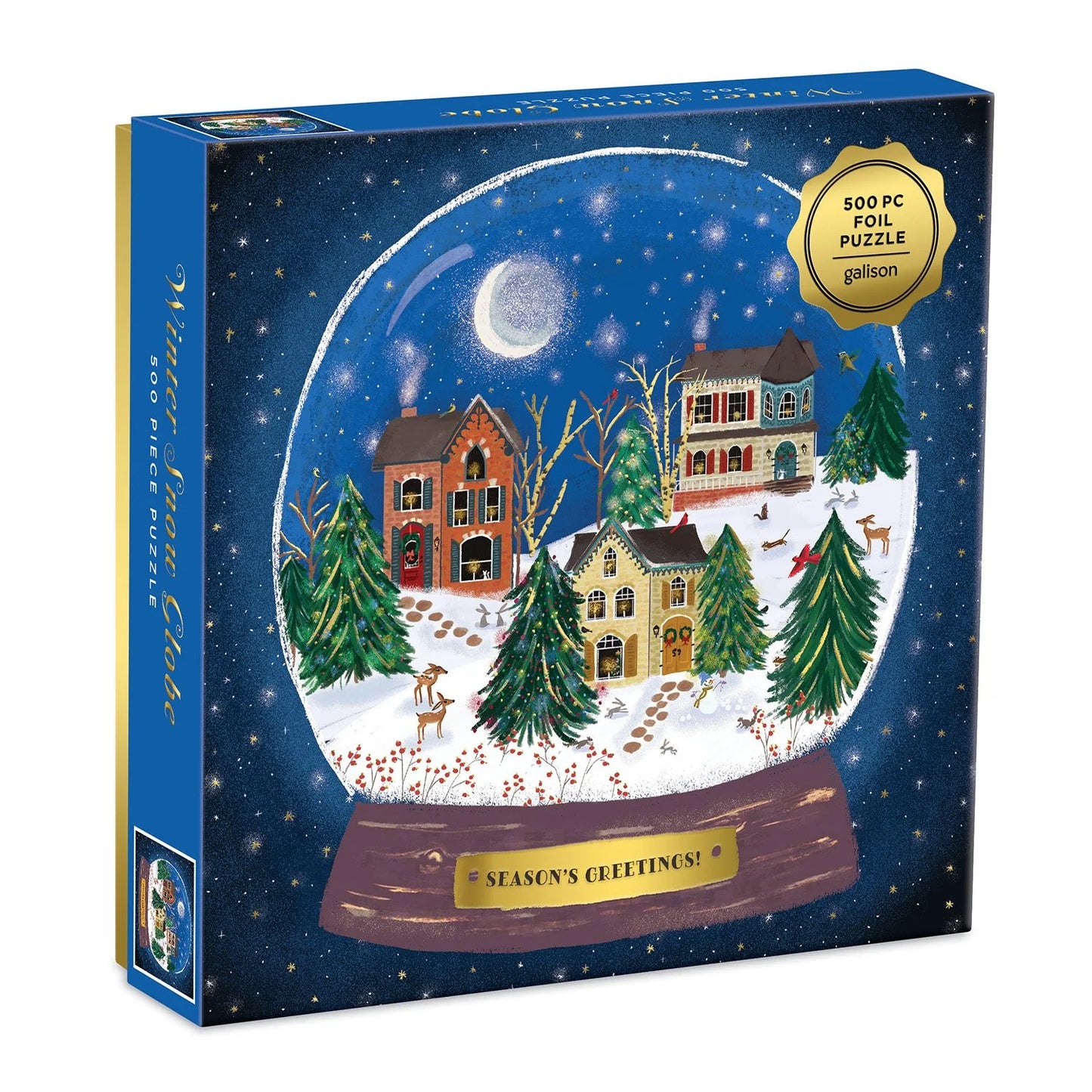 Winter Snow Globe / jigsaw puzzle